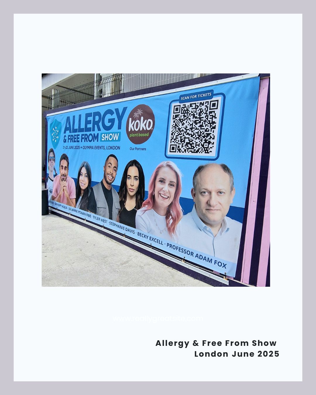 Allergy & Free From Show – London – June 2025