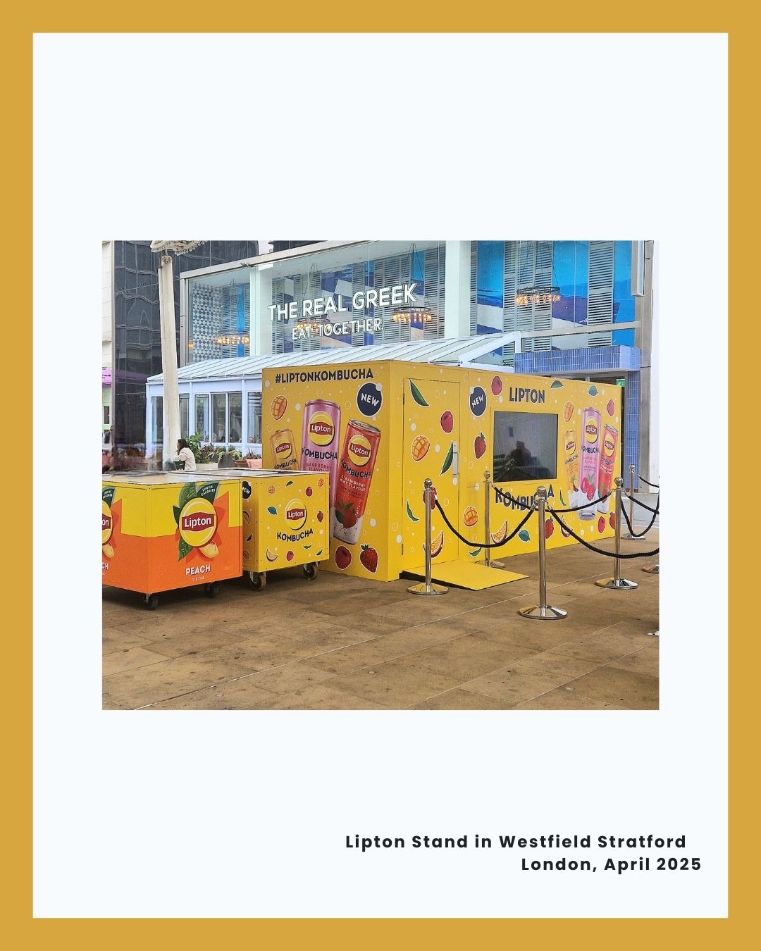 Lipton – Westfield Stratford – April 2025